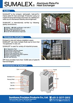 images:PDF brochure of Aluminum plate-fin heat exchanger